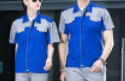 繡字繡logo短袖工作服定制logo位置會(huì)不舒服嗎？