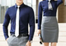 企業(yè)辦公樓人員工作服都會選擇西裝襯衫呢？